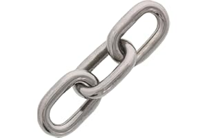 E-RIGGING 3/8" Type 316, Stainless Steel Chain (Sold Per Foot)