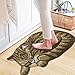 FADFAY Handmade Cute Cat Floor Mat Doormat Kitchen Rug Funny Kids Rug 33''*18''