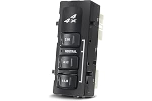 A-Premium 4x4 4WD Wheel Drive Selector Switch Replacement for Chevrolet Silverado Suburban GMC Sierra 2500 2001-2002