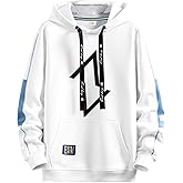 Zifipeoed Men's Hoodie Patchwork Contrast Color Hoodies Casual Baggy Sweatshirt Pullover