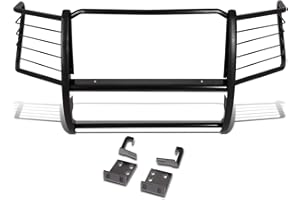 DNA Motoring GRILL-G-081-BK Mild Steel Front Bumper Brush Grille Guard Compatible with 11-16 F-250SD/F-350SD/F-450SD/F-550SD