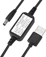 baolongking USB to 12V Step Up Converter Cable DC 5V to 5.5x2.1mm 12V Adapter view 7
