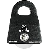Fusion Climb Ekat Micro Aluminum Side Swing Pulley, Backyard Zipline, Trolley