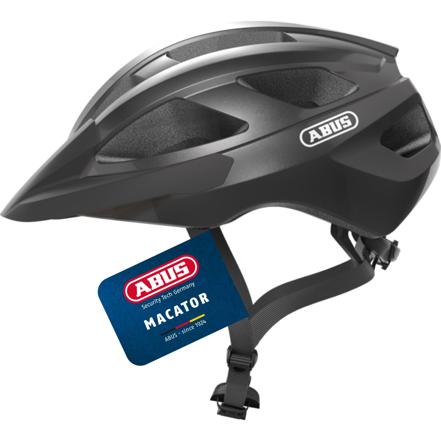 ABUS Macator road bike helmet - sporty bike helmet for beginners - also for pigtail wearers - for men and women — image 1