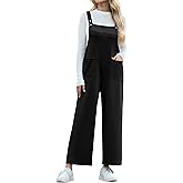 IWOLLENCE Jumpsuits For Women Boho Overalls Casual Long Bib Loose Women's Rompers with Pockets 2025