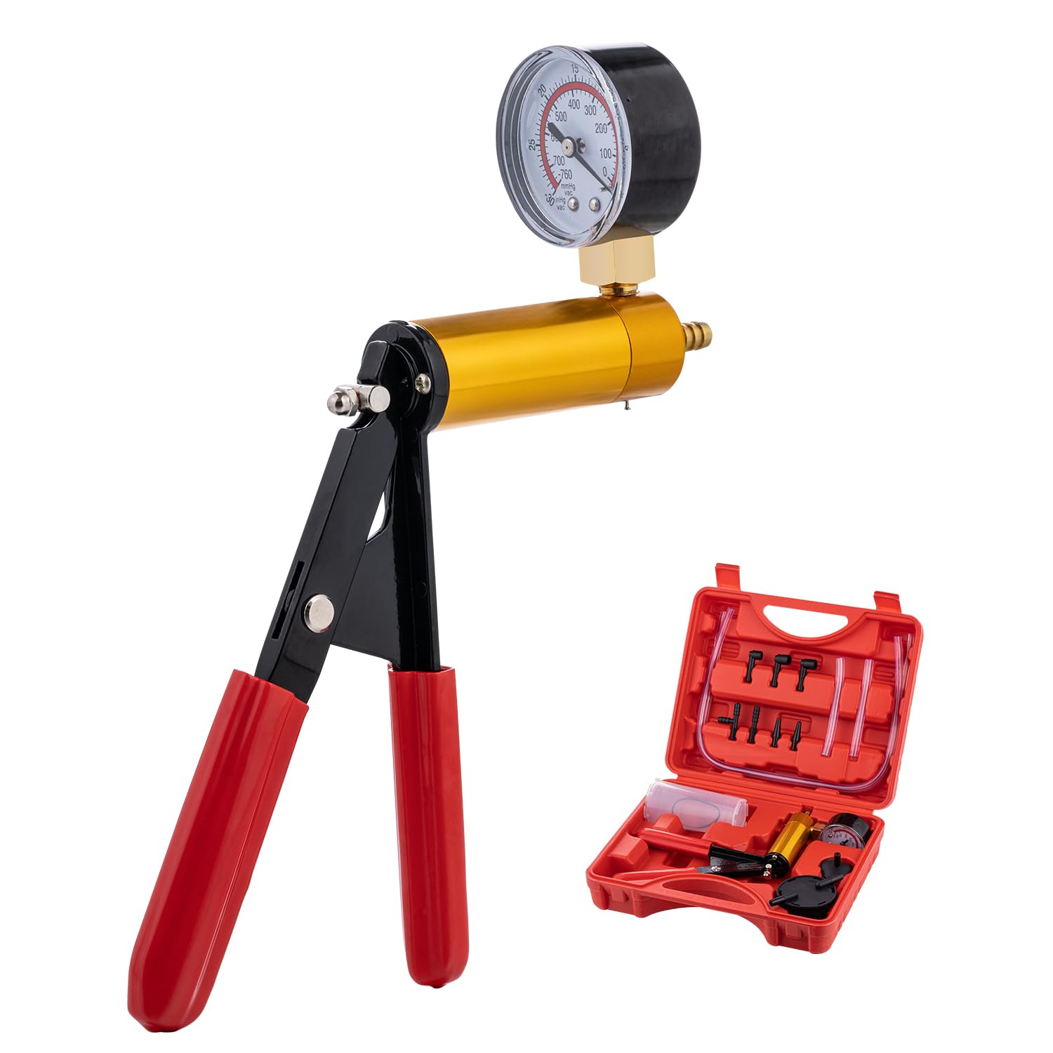 KATSU Tools Vacuum Tester and Brake Bleeding Kit Complete with Carry Case 450822