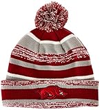 NCAA Arkansas Razorbacks New Era College NE14 Sport Knit Beanie, One Size, Red
