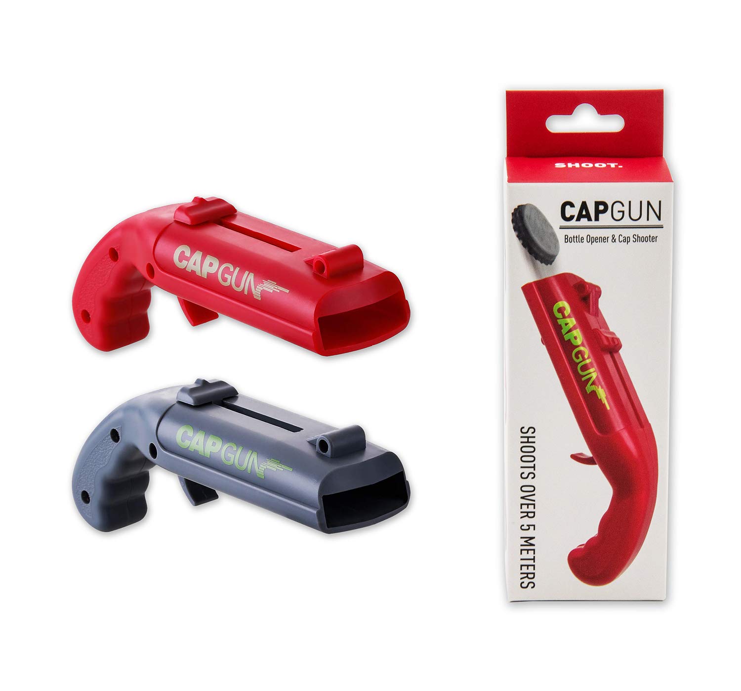 Creative Cap Gun Launcher Shooter Bottle Opener,Beer Openers Shoots