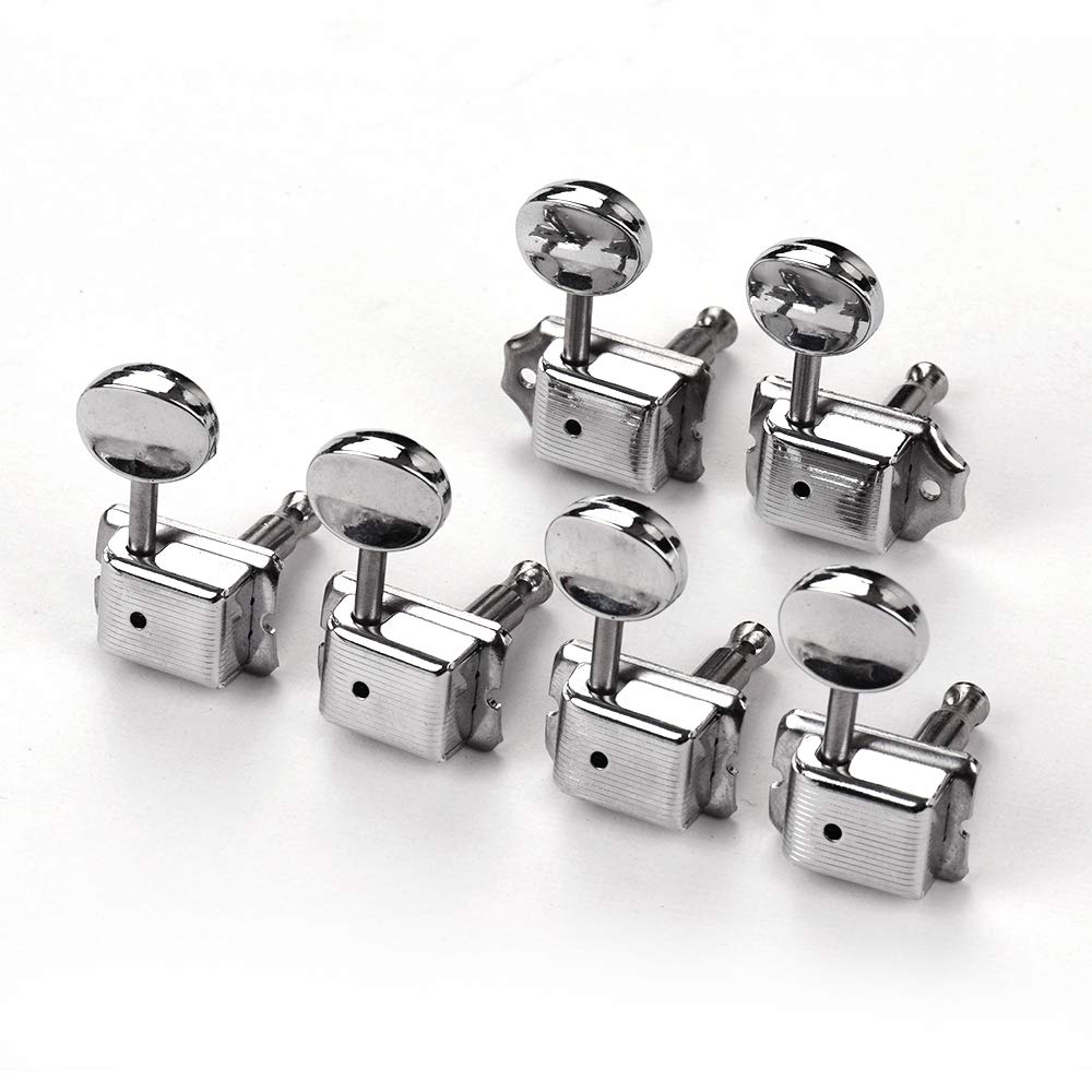 JJmooer 6 afinadores de bloqueo de guitarra semi-cerrados en línea Clavijas  de afinación Máquinas Cabezas para guitarra eléctrica ST Tele Piezas y  repuestos para guitarras eléctricas Instrumentos musicales  futakuchi-hakata.com