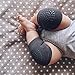 ZEFER Breathable Unisex Infant Baby Elbow Knee Pads Toddler Crawling Safety Protector, 2 Pairs