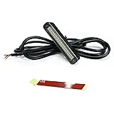 NBWDY 1Pcs 15 Red Leds Waterproof Motorcycle Led