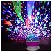 Petcaree Constellation Night Light, Romantic Room Rotating Star Projector Lamp, 4 Bright Colors with 360 Degree Moon Star Projection and Rotation, Moon Sky Night Projector, Baby Nursery Light, Pink