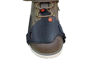 TINTON LIFE Durable Anti-slip Motorcycle Accessories Shoe Boot Cover Shifter Scuff Marks Protector Stronger Heel Strap
