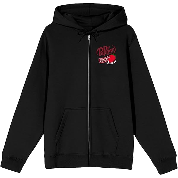 Bioworld ACDC Distressed Band Logo Men's Black Zip Hoodie