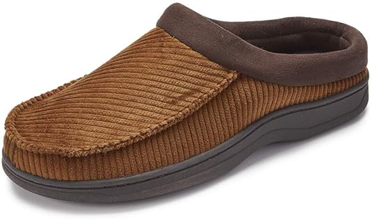 mens dearfoam memory foam slippers
