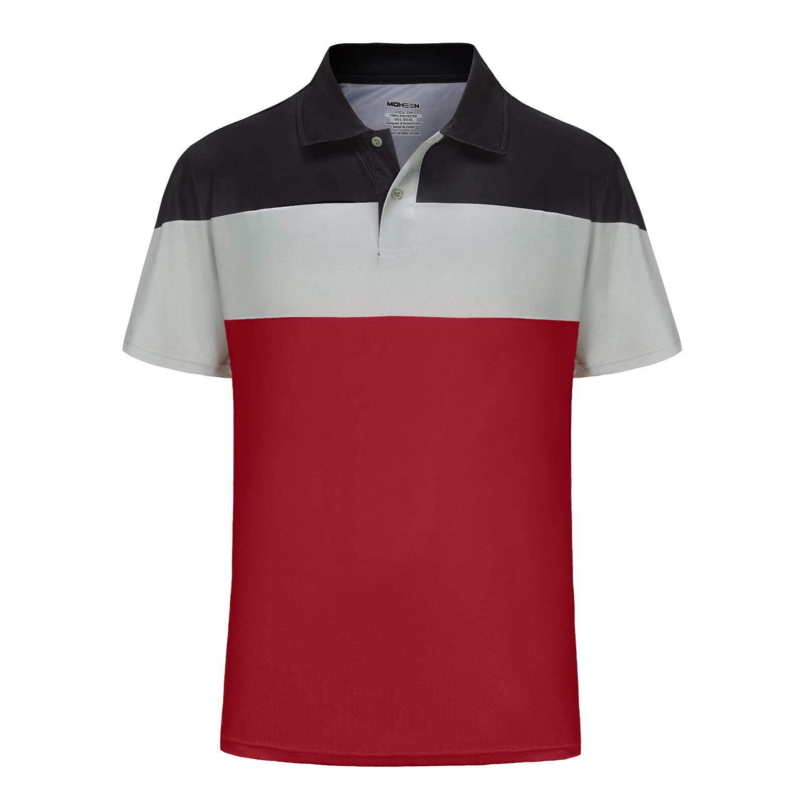 MOHEEN Mens Summer Regular Fit Contrast Color