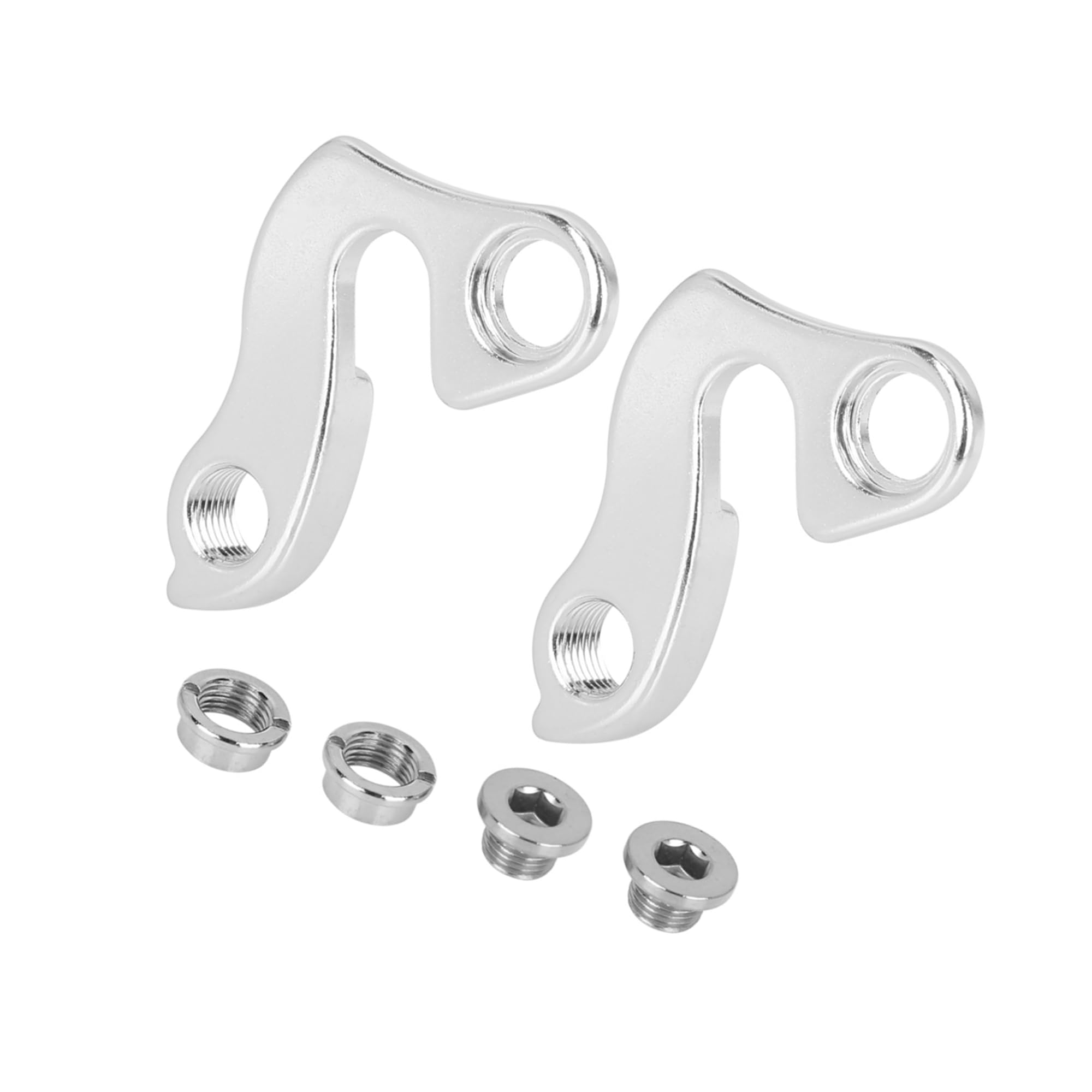 Motoforti 2pcs Tail Hook Rear Derailleur Hanger Frame Gear Tail Hook for Bike Long-lasting