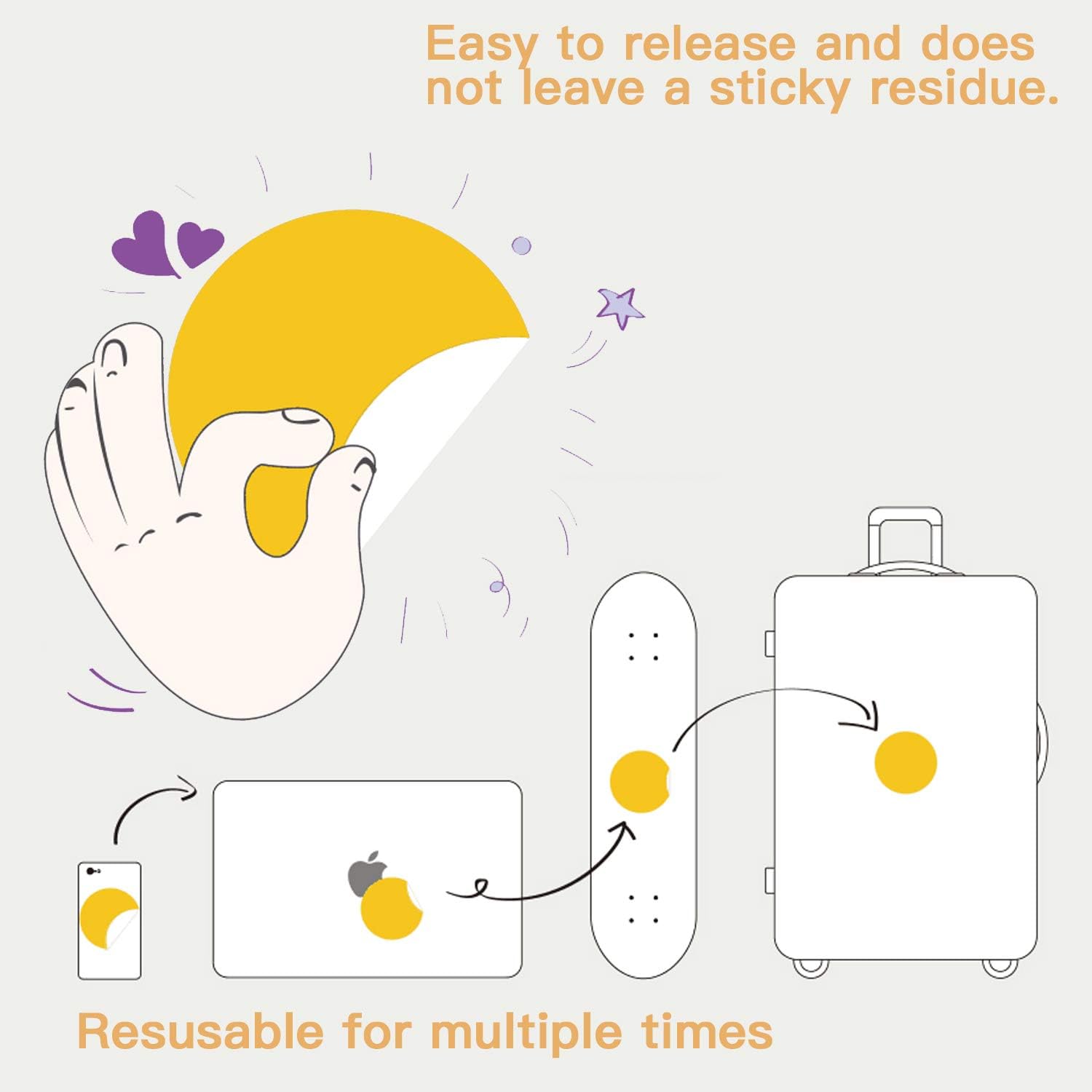 Printable Vinyl Sticker Paper for Inkjet Printer - 8.5"x11" 20 Sheets - Matte White Printable Sticker Paper Vinyl by JANDJPACKAGING : Office Products