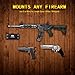 ApicalLife Magnetic Gun Mount | 35 Lbs Rated Gun Magnet | Covered with Neoprene Home and Vehicle Truck Car Holster |Concealed Holder Storage for Handgun, Rifle, Shotgun, Pistol, Revolver