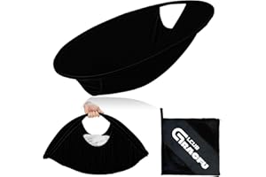 Gracfulcub 26" Collapsible Laundry Basket, Large Popup Laundry Basket for Dryer, A Innovative Laundry Basket, Laundry Bag, Portable, Collapsible for Storage and super easy to use (Black)