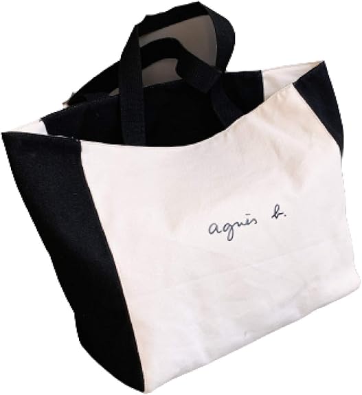 Canvas Bag Women's Shoulder Bag Simple Style Fresh Large Capacity