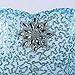 Girls Snow Queen Costume Elsa Dress Christmas Princess Dress Up,Sky Blue,140(US 6)