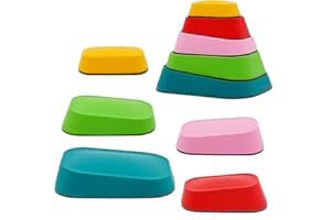 5pcs Stepping Stones Balance Stepping Stones for Kids Toddlers Anti-Slip Balance Board Indoor & Outdoor Kids Fitness Equipmen