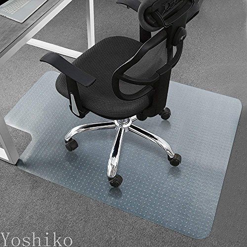 image for YOSHIKO Heavy Duty Carpet Chair Mat Thick and Sturdy Transparent Chair