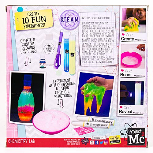 Project MC2 Chemistry Lab STEM Science Kit, AtHome STEM Kits For Kids