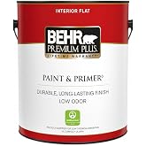 BEHR DYNASTY 1 gal. Medium Base Eggshell Enamel Interior Stain-Blocking Paint and Primer 265401
