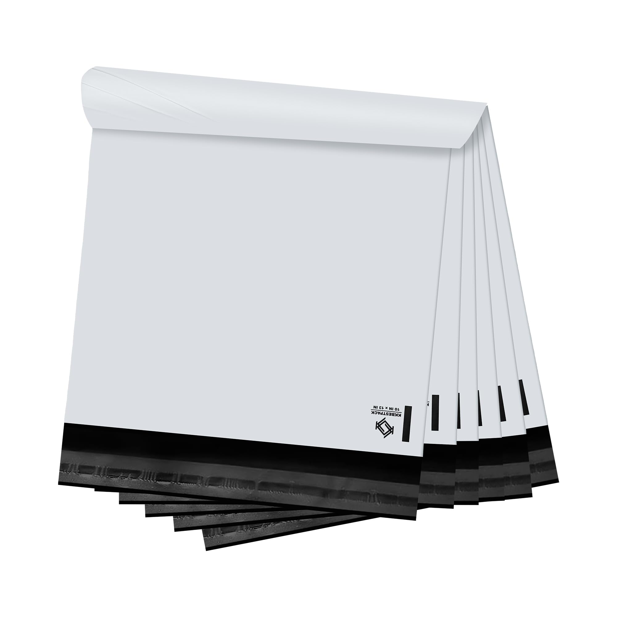 Photo 1 of KKBESTPACK 10x13 Poly Mailers Self Sealing Shipping Envelopes CPB68 Waterproof Postal Bags (White,10x13 Pack of 1000)