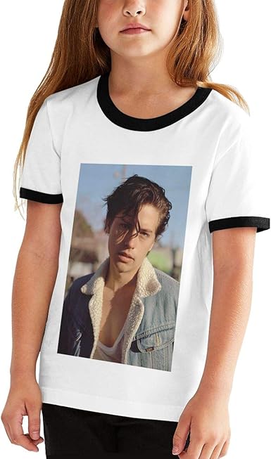 Amazon Com Zazahui Cole Sprouse Shirt Youth Causal Short Sleeve T