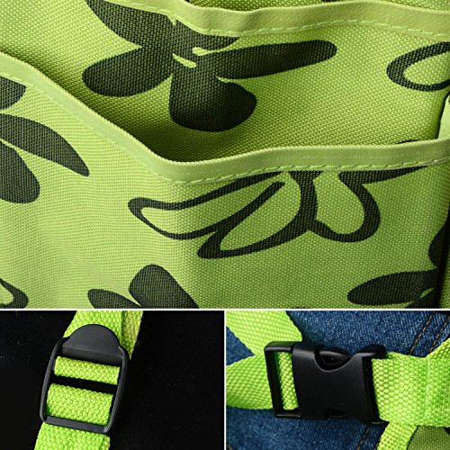 image for RTWAY Work Apron 600D Oxford Shop Apron with Multiple Pockets to Organ