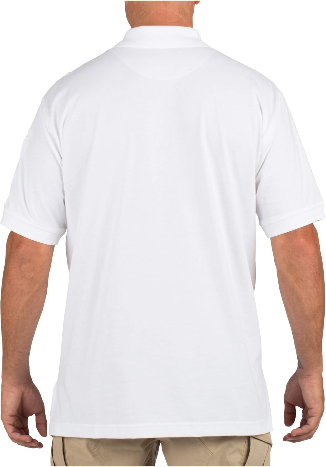 5.11 Tactical Men's Jersey Knit Short Sleeve Shirt, Wrinkle-Resistant Cotton, Pen Pocket, Style 71182: Clothing
