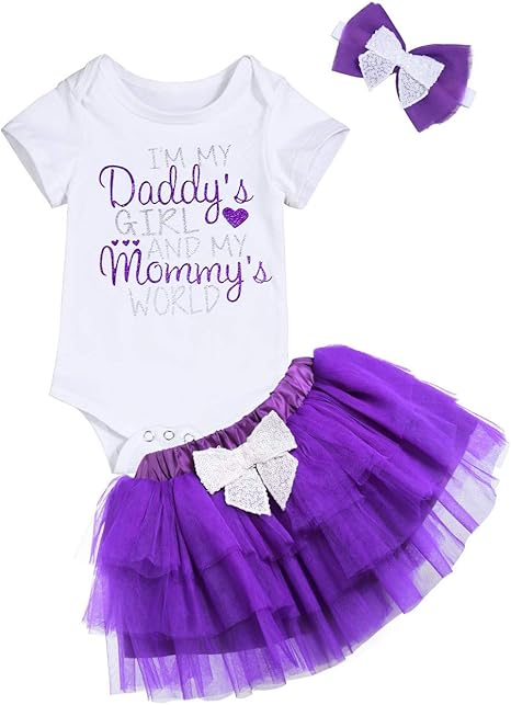 daddys girl mommys world newborn outfit