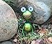 Solar Garden Lights Outdoor Garden Decoration Outdoor Flower Basin Solar Lamp Outdoor Access Drainage Lowerpot Spring Garden Logo Fairytale Garden Metal Animal Frog Statuette