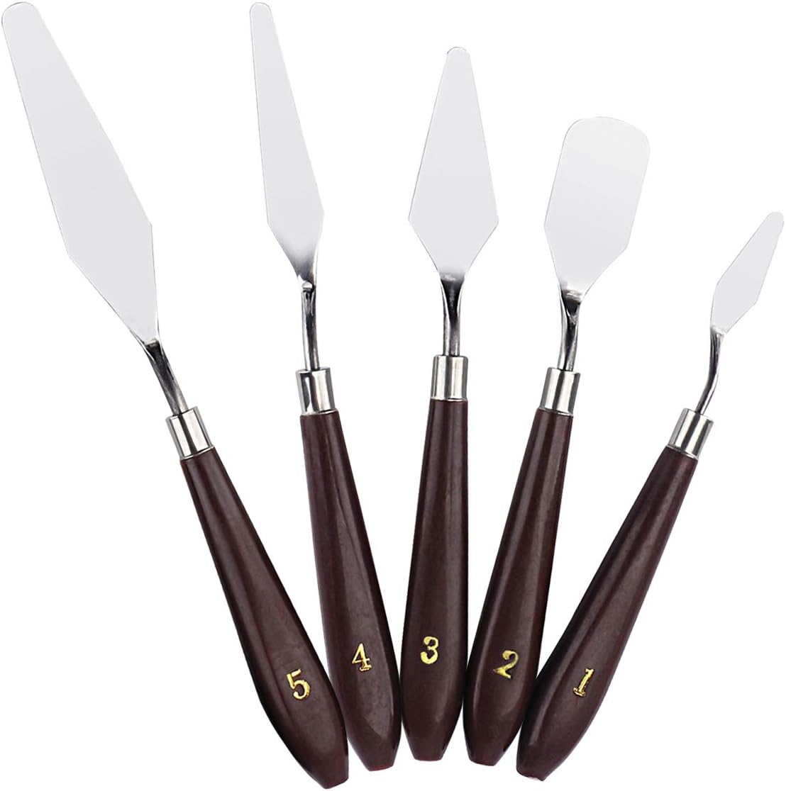 Dokpav 5PCS Palette Knife Painting Tools, Painting Knife