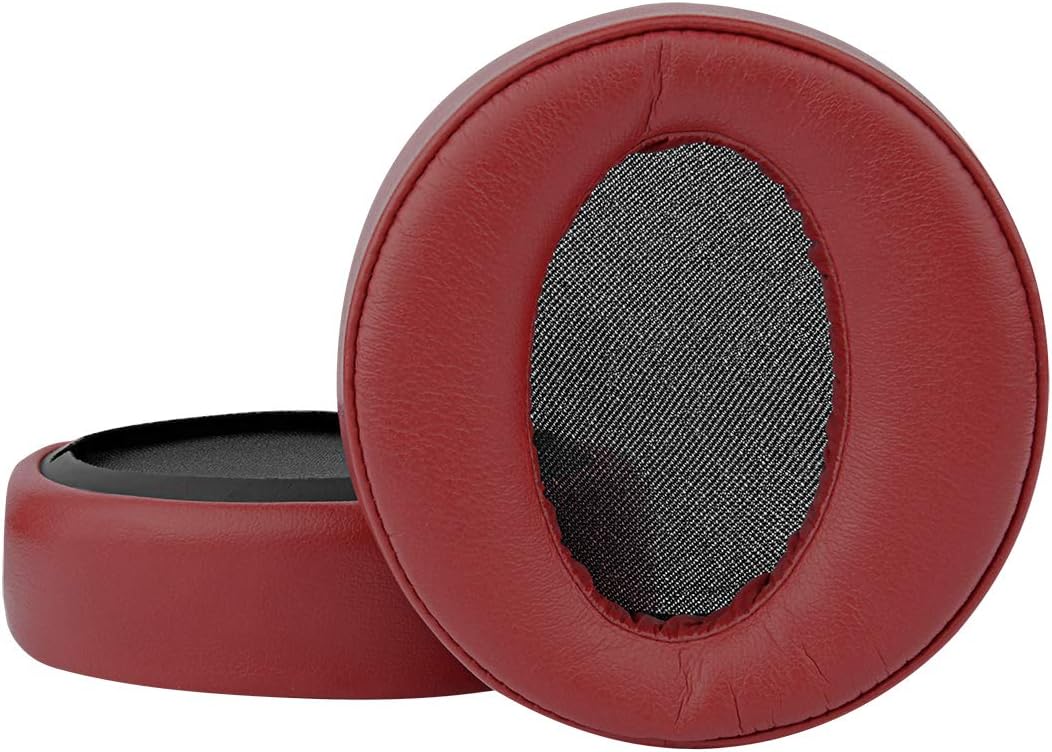 Geekria Replacement Earpads + Headband Set Compatible with SONY MDR-XB950BT, MDR-XB950B1 Headphones, Repair Parts Suit (Dark Red) - Image 3