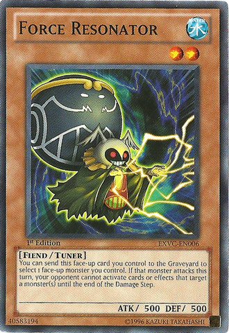 Yu-Gi-Oh! - Force Resonator (EXVC-EN006) - Extreme Victory - 1st Edition - Common