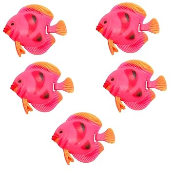 Sourcing Map Lebendige Schwimmende Fische Mini Kunststoff Plastik