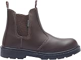 Blackrock Steel Toe Chelsea Boots Safety Shoes Size 11 Black/Brown view 6