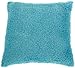 Brentwood Poodle 25 by 25 Floor Cushion, Turquoise