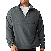Opomelo Men's Athletic Quarter Zip Pullover Golf Hiking Running Lightweight Jacket Workout Sweatshirt With Pocket