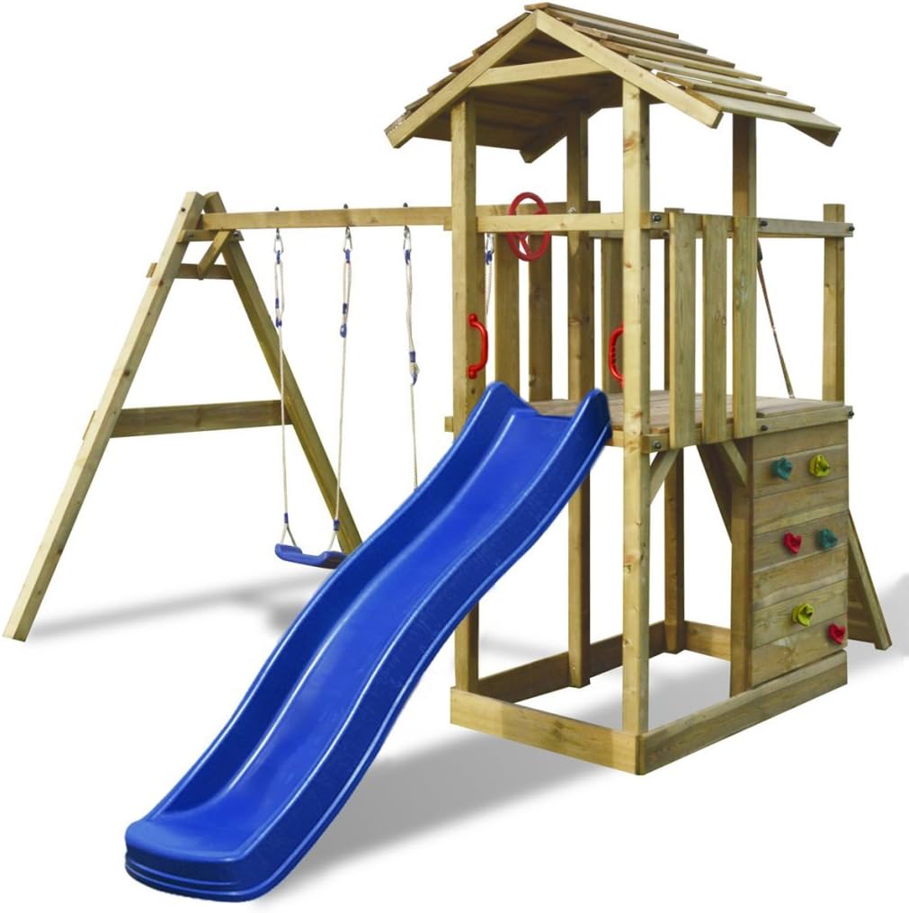 wooden playset ladder