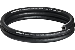 EVIL ENERGY 5/16 Fuel Line Hose 5FT Fuel Injection Hose Transmission Rubber SAE 30R9 300PSI