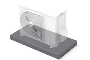 Daisypower Equipment Pad for Ductless Mini-Split Air Conditioner HVAC Heat Pump System,Anti-Vibration Plastic Condenser Pad,18 × 38 × 3 inches