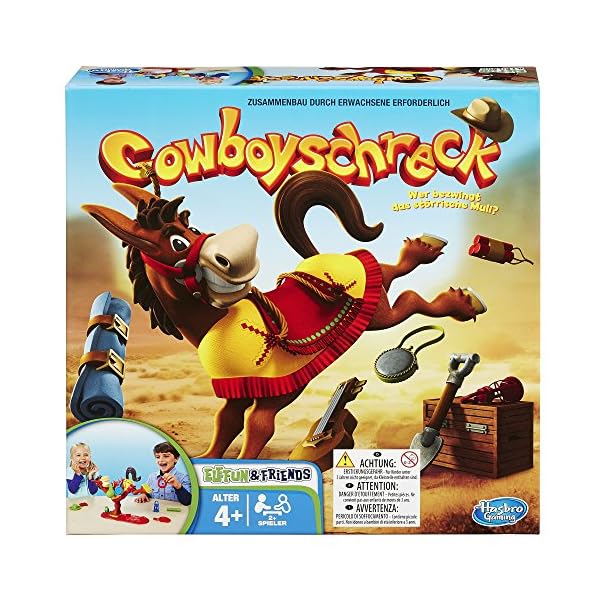 Hasbro Spiele 48380399 - Cowboyschreck, Kinderspiel – Bild 3