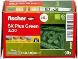 fischer SX Plus Green Expansion Dowel 6 x 30 Box of 90 Sustainable view 2