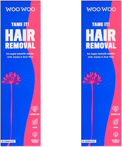 woowoo WooWoo Tame It Natural Intimate Hair Removal Cream 50 ml Pack of 2