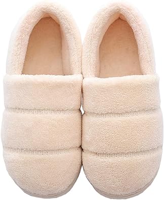 Amazon Haplue ふわふわスリッパ ルームシューズ コットンスリッパ 男女兼用 暖かい 厚い底 カップル かわいい インドア 足首まで暖かルームブーツ 冬用 防寒 スリッパ ルームシューズ